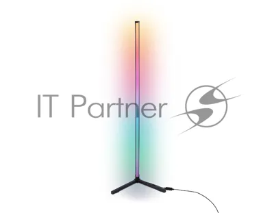 Светильник Ambrella light FL8022 BK черный LED 15W RGB D32*1250 (ПДУ РАДИО 2.4G)