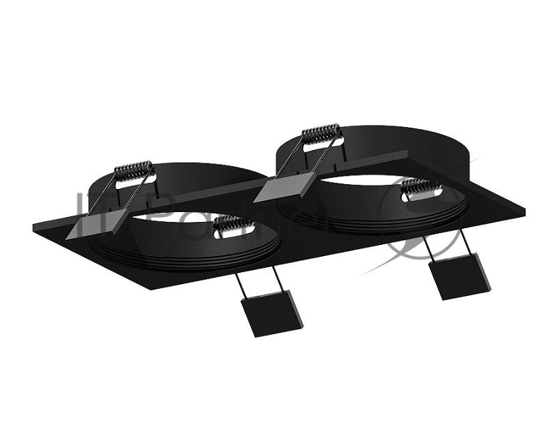 Корпус светильника C7636 SBK черный песок 180*92*H25mm MR16 GU5.3