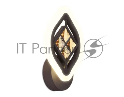Светильник Ambrella light FA278 CF/TI кофе/янтарь 12W 240*170*60
