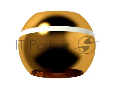 Корпус светильника C1105 PYG золото желтое полированное D100*H80mm MR16 GU5.3 LED 3W 4200K