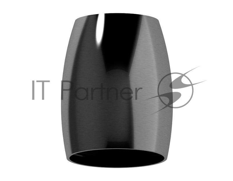 Корпус светильника C1123 DCH черный хром D70*60*H100mm MR16 GU5.3