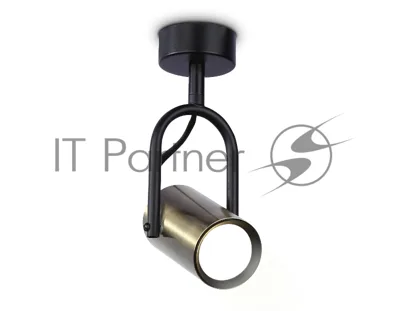 Светильник Ambrella light TA13192 BK/SB черный/бронза GU10 max 12W D55*L100*H200