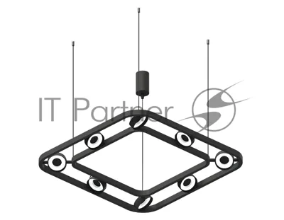 Корпус светильника C9182/8 SBK черный песок 700*700*800mm GX53/8