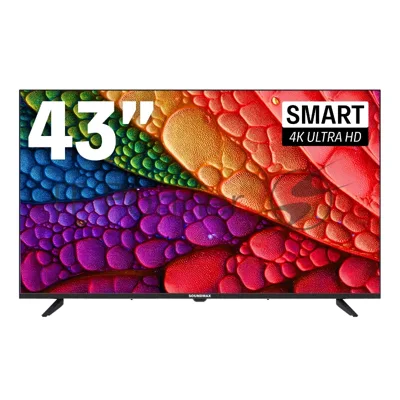 Телевизор Soundmax 43" SM-LED43M04SU\Y черный LED UHD 60Hz Smart TV Яндекс ТВ 1.5GB/8GB