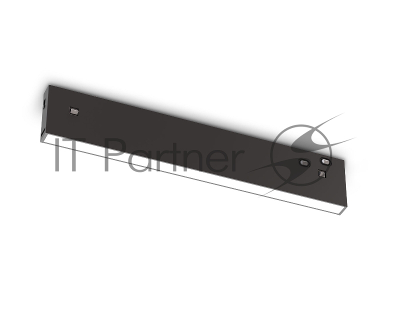 Трековый светильник GL2320 BK черный IP20 10W 3CCT 3000/4200/6400K 48V 200*10*37