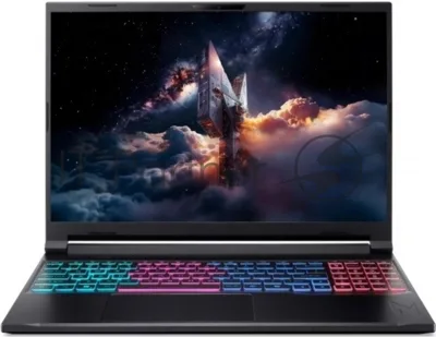 Ноутбук Acer Nitro V 16S ANV16S-71-71MF/16"/IPS/Intel Core 7 240H/16Gb/1Tb SSD/NVIDIA GeForce RTX 5060 8Gb/NoOS/черный/2.1kg
