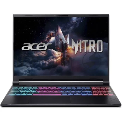 Ноутбук Acer Nitro V 16S ANV16S-71-57UH/16"/IPS/Intel Core 5 210H/16Gb/1Tb SSD/NVIDIA GeForce RTX 5060 8Gb/NoOS/черный/2.1kg