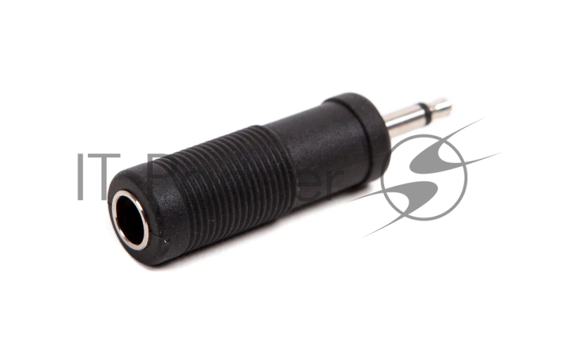 Переходник моно Jack 1/4" (F) - моно Jack 1/8 (M) FORCE CFC-001 пластик черного цвета