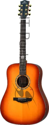 Акустическая гитара Kepma G1-D-BS цвет Cherry Burst
