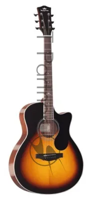 Трансакустическая гитара Kepma A1CEPRO-K10PRO-3TSM цвет санберст