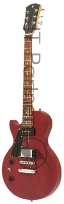 Электрогитара STAGG SEL-HB90 LH CHERRY 6-ти струнная, леворукая, серии Standard, корпус массив красного дерева, гриф красное дерево, накладка палисандр, 22 лада, звукосниматели 1х P90, 1х хамбакер, регуляторы 1x громкости, 1x тона, цвет Cherry