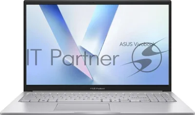 Ноутбук Asus Vivobook 15 X1504MA-BQ645/15.6"/IPS/Intel Core 5 320/8Gb/256Gb SSD/Intel Graphics/без ОС/серебристый/1.7kg