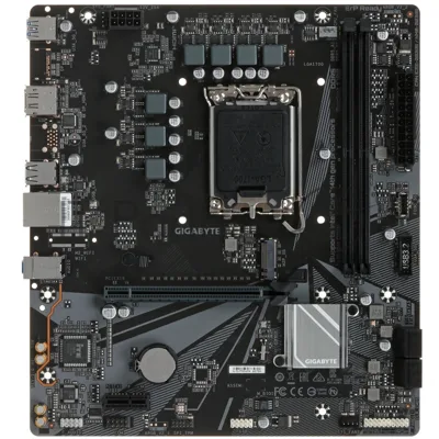 Материнская плата GIGABYTE H610M D3W, LGA 1700, Intel H610, 2xDDR5, 4xSATA, 1xM.2, 1xPCIe 4.0 x16, DisplayPort, HDMI, 1x1Gb LAN, 3x3.5 мм, 7.1, microATX