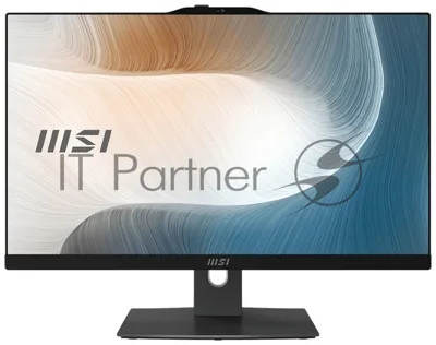 Моноблок MSI Modern AM242P 1M-2418XRU 23.8"(1920x1080 IPS)/Intel Core 5 120U(1.4Ghz)/16384Mb/512PCISSDGb/noDVD/Int:Intel® Graphics/Cam/BT/WiFi/war 1y/4.65kg/Black/noOS + Wireless KB+M
