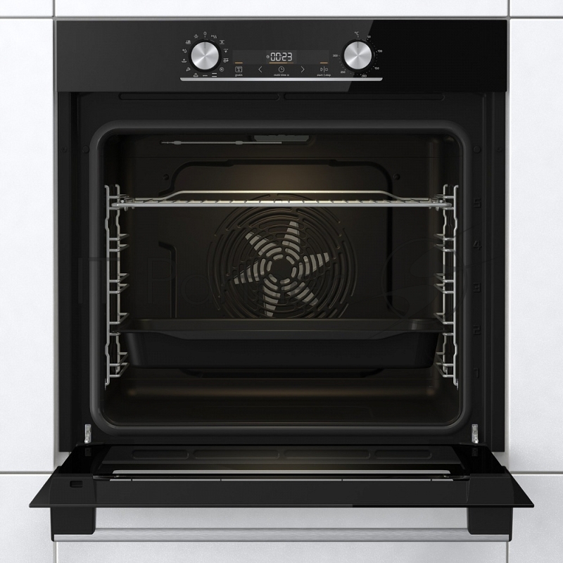 Встраиваемый электрический духовой шкаф Gorenje BOX6737E02BG, 77 л, 300 °C, конвекция, электрический гриль, класс A