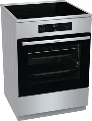 Плита электрическая Gorenje GEIT6C60XPG нержавеющая сталь, конфорок 4 шт, духовка 71 л, 60 см x 85 см x 60 см
