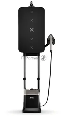 Гладильная система Tefal QT2028F0 серебристый/черный, 2170 Вт, 100 г/мин, 1100 мл, горизонтальное отпаривание, гладильная доска в комплекте