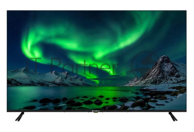 Телевизор RASKAT 55" 55U5300B черный QLED UHD 60Hz Smart TV Салют ТВ 1.5GB/8GB