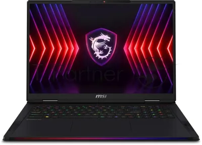 Ноутбук MSI Raider A18 HX A9WIG-408RU/18"/MiniLED/AMD Ryzen 9 9955HX3D/32Gb/1Tb/SSD/NVIDIA GeForce RTX 5080 16Gb/Windows 11 Home/черный/3.6kg