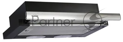 Вытяжка встраиваемая Elikor Интегра 60П-400-В2Л черный/нержавеющая сталь, 60 см, 400 куб. м/ч, 55 дБ