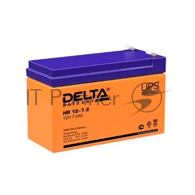 Батарея для ИБП Delta HR 12-7.2 (12V, 7.2Ah)