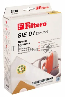 Пылесборники Filtero SIE 01 (4) Comfort