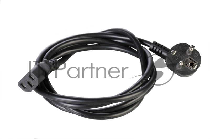 Шнур питания с заземл. IEC 60320 C13/EU-Schuko, 10А/250В (3x1,0), длина 3 м. (R-10-Cord-C13-S-3)