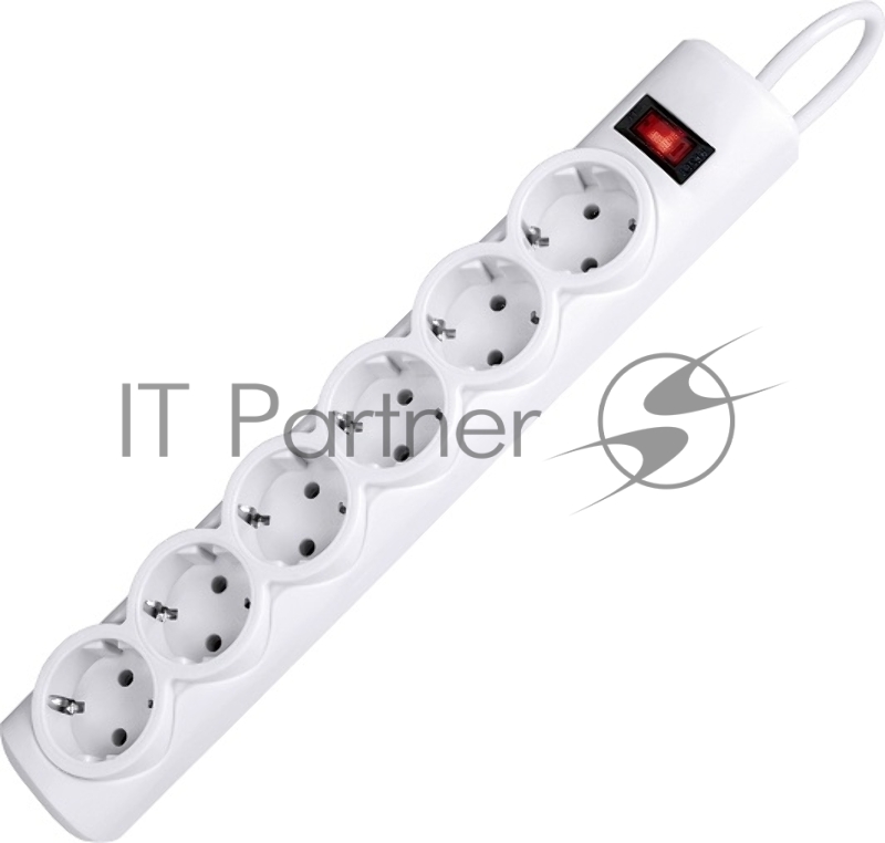 Сетевой фильтр Defender DFS 153 3 м, белый, 6 розеток