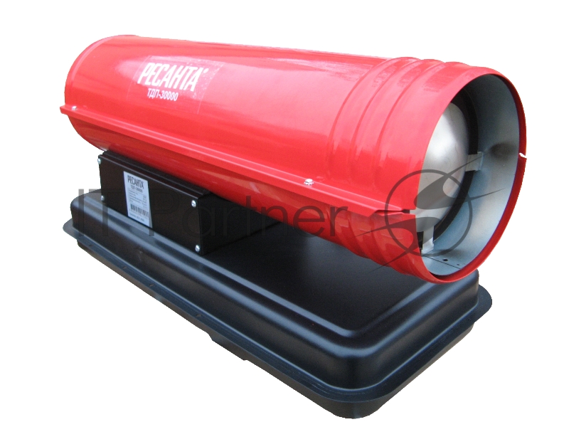 Тепловые пушки Ресанта ТДП-30000 67/1/10 Тепловая дизельная пушкадизельная, 220В, 30кВт, 752 м3/час, расход 2,2 кг/час, 870x470x520, 25,2 кг