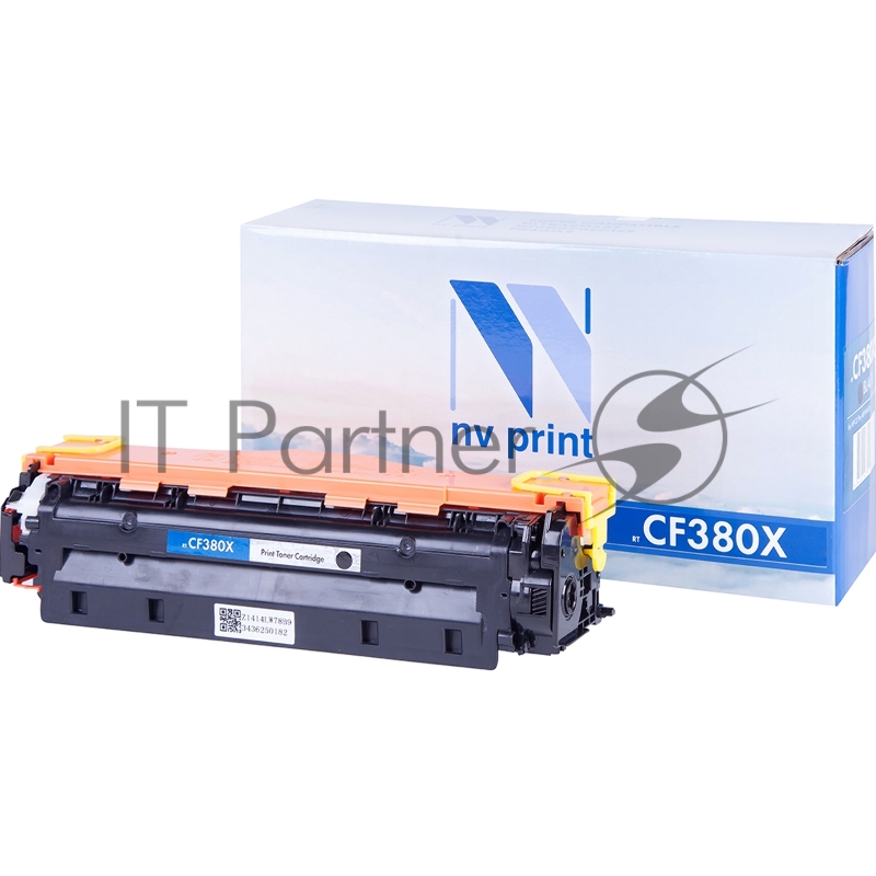 Картридж лазерный NVPrint совместимый HP CF380X черный для CLJ Pro MFP M476 (4400k)
