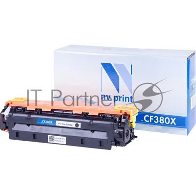 Картридж лазерный NVPrint совместимый HP CF380X черный для CLJ Pro MFP M476 (4400k)