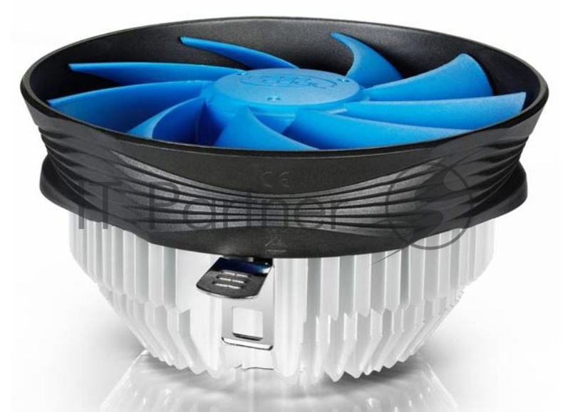 Кулер для процессора DEEPCOOL GAMMA ARCHER синий, 120 мм, алюминий, 1600 об/мин, 26.1 дБ, 3 pin, 95 Вт, 65.5 мм