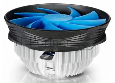 Кулер для процессора DEEPCOOL GAMMA ARCHER синий, 120 мм, алюминий, 1600 об/мин, 26.1 дБ, 3 pin, 95 Вт, 65.5 мм