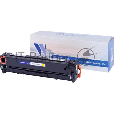 Картридж лазерный NVPrint совместимый HP CB542A/Canon 716 Yellow для LJ Color CP1215/1515/1518/(1400k)