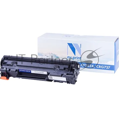 Картридж лазерный NVPrint совместимый HP CF283X/Canon737 LJ Pro 201dw/n/MFP M225dn/dw (2200k)