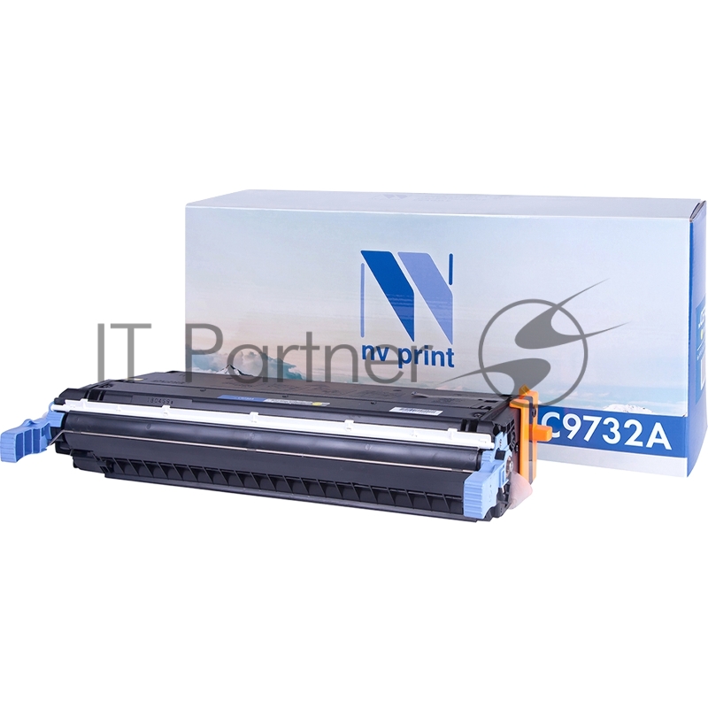 Картридж лазерный NVPrint совместимый HP C9732A Yellow для LJ Color 5500/5550 (12000k)