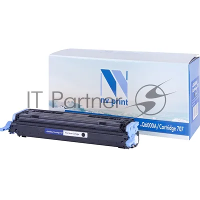 Картридж лазерный NVPrint совместимый HP Q6000A/Can707 черный для LJ Color CM1015MFP/1017MFP/1600/2600N (2500k)