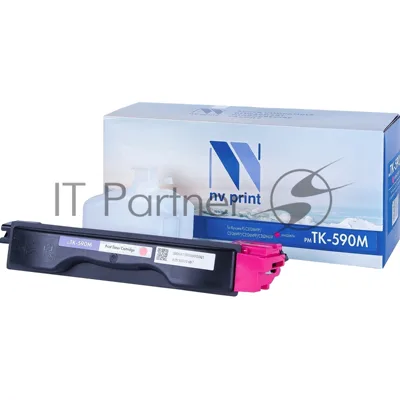 Картридж NVPrint совместимый Kyocera TK-590 Magenta для FS C2026MFP/C2126MFP/C2526MFP/C2626MFP (5000k)