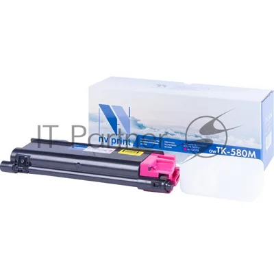 Картридж NVPrint Kyocera красный FS C5150DN TK-580М