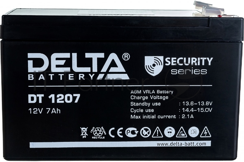 Батарея для ИБП Delta DT 1207 (12V, 7Ah)