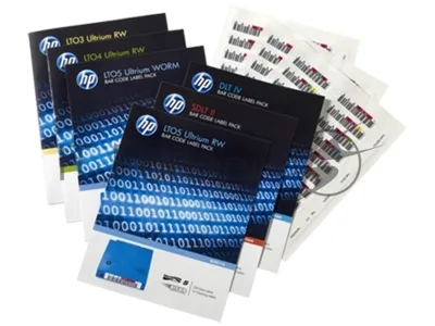 Наклейка HPE LTO-6 Ultrium RW Bar Code Pack (Q2013A)