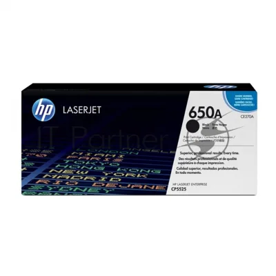 Картридж лазерный HP CE270A черный для Color LaserJet Enterprise CP5525 13500 стр.