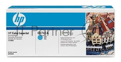Картридж лазерный HP CE741A голубой Color LJ CP5225 (7300 стр.)