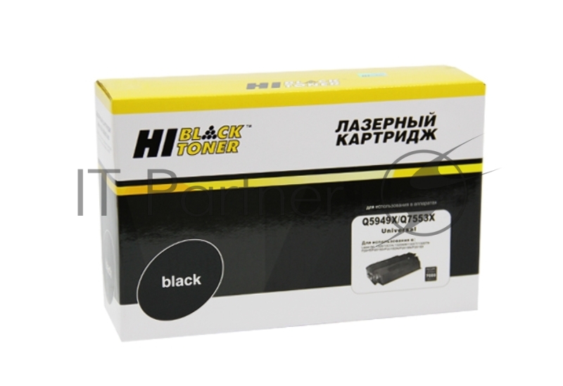 Расходные материалы Hi-Black Q5949X/Q7553X - Картридж для LJ P2015/1320/3390/3392 Q5949X/Q7553X универсальный (7000стр.) с чипом