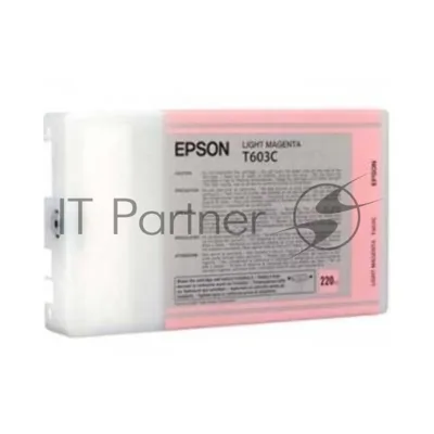 Картридж струйный Epson C13T603C00 светло-пурпурный (220 мл) для Epson St Pro 7800/9800