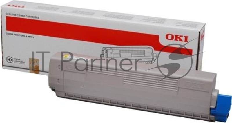 Картридж лазерный Oki C831/841 черный 10K