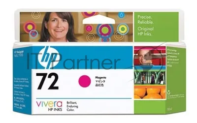 Картридж струйный HP №72 C9372A пурпурный для HP DJ T1100/T610 (130мл)