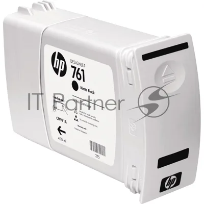 Картридж струйный HP №761 CM991A черный матовый для HP DJ T7100 (400мл)