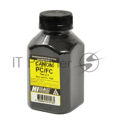 Тонер Hi-Black для Canon PC/FC (Hi-Black) Тип 2.3, 150 г, банка