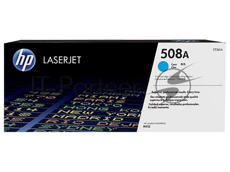 Картридж лазерный HP CF361A голубой для Color LaserJet M552/M553 (5000 стр.)